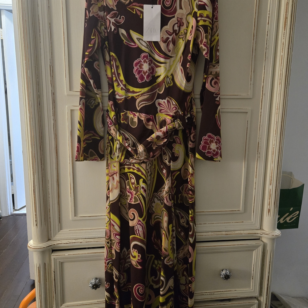 Floral Long Sleeve Dress